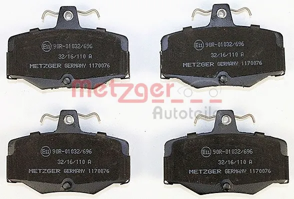 Brake Pad Set, disc brake (1170076)