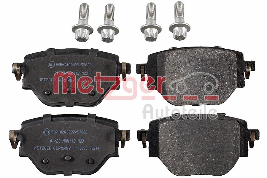 Brake Pad Set, disc brake (1170990)
