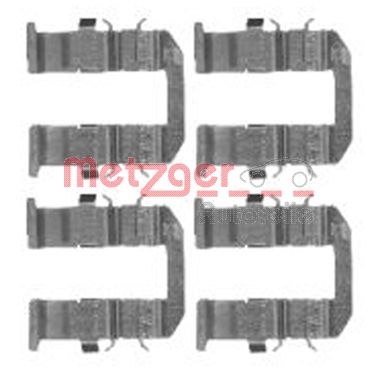 Accessory Kit, disc brake pad (109-1758)