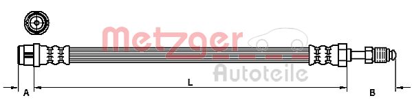Brake Hose (4110120)
