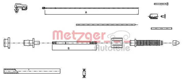Accelerator Cable (10.0382)