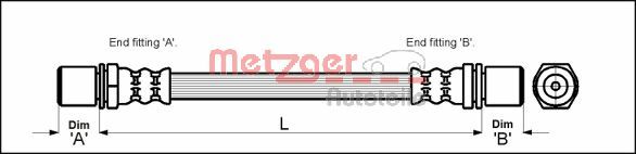 Brake Hose (4112214)