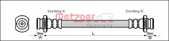 Brake Hose (4110611)