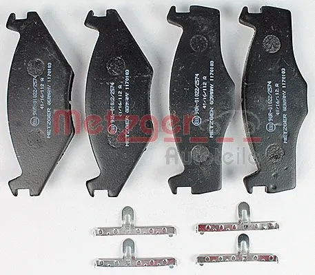 Brake Pad Set, disc brake (1170103)