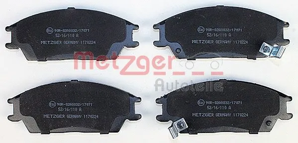 Brake Pad Set, disc brake (1170224)