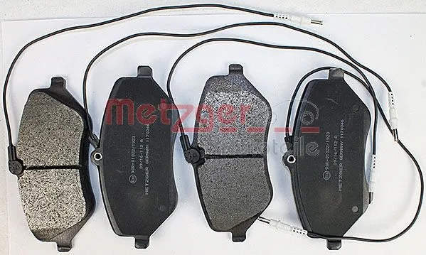 Brake Pad Set, disc brake (1170346)