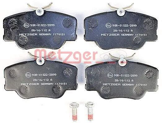 Brake Pad Set, disc brake (1170151)