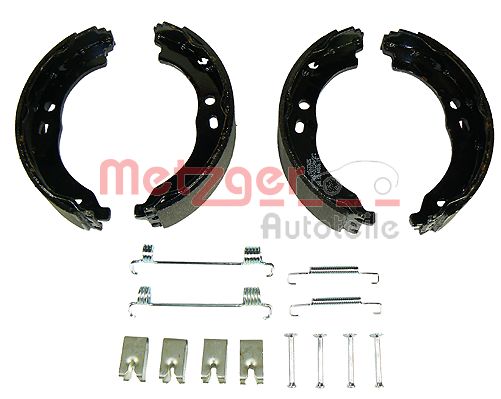 Brake Shoe Set, parking brake (KR 215)
