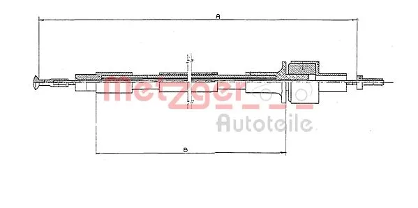 Cable Pull, clutch control (11.245)