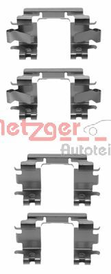 Accessory Kit, disc brake pad (109-1257)