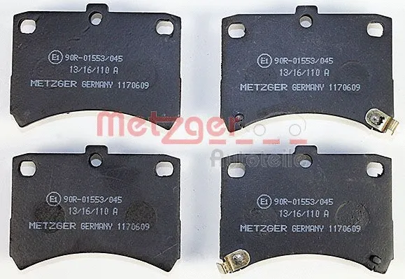 Brake Pad Set, disc brake (1170609)