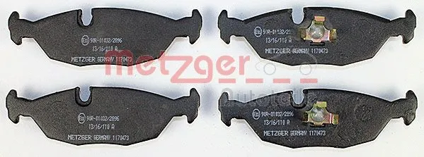 Brake Pad Set, disc brake (1170473)