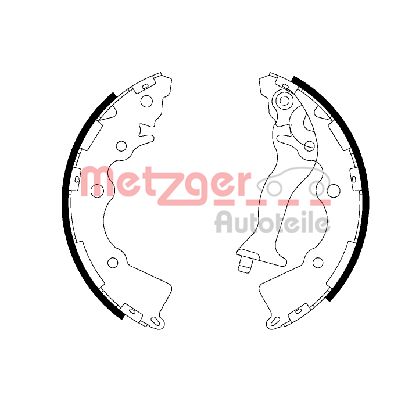 Brake Shoe Set (MG 111)