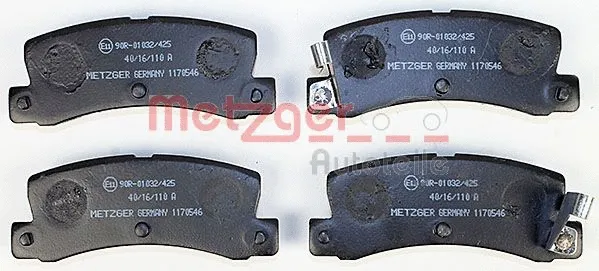 Brake Pad Set, disc brake (1170546)