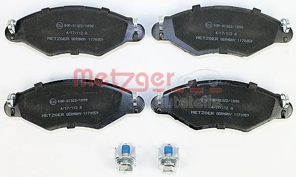 Brake Pad Set, disc brake (1170059)