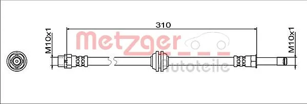 Brake Hose (4112063)