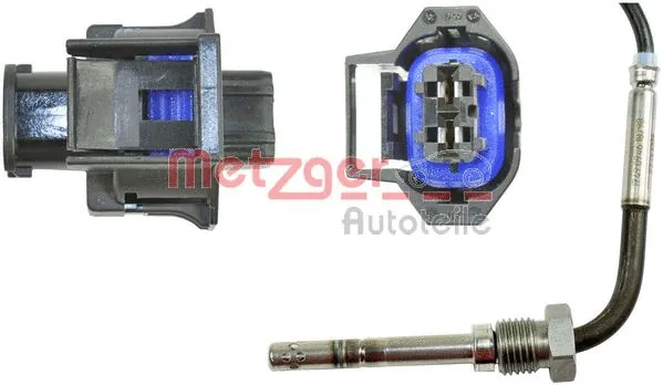 Sensor, exhaust gas temperature
