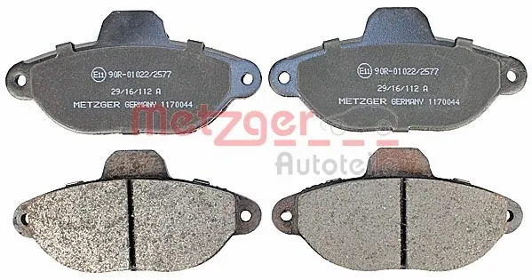 Brake Pad Set, disc brake (1170044)