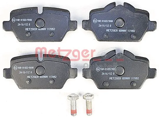 Brake Pad Set, disc brake (1170052)