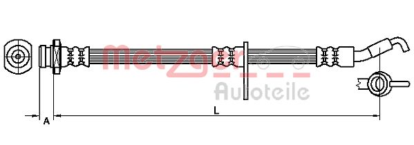 Brake Hose (4110490)