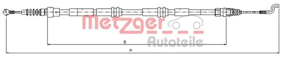 Cable Pull, parking brake (10.7394)