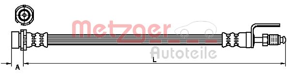 Brake Hose (4110436)