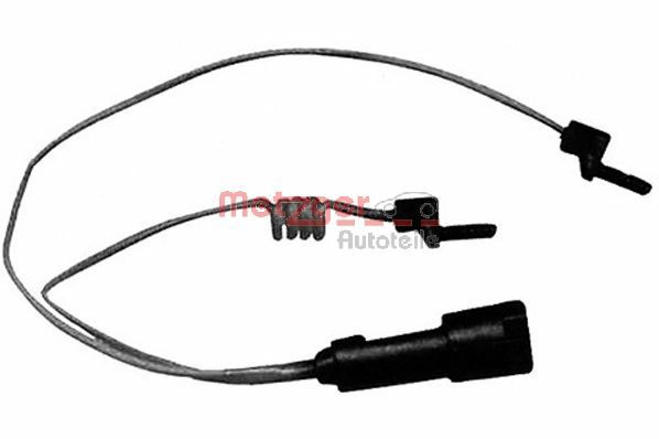 Warning Contact, brake pad wear (WK 17-203)