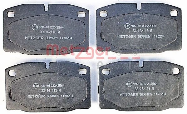 Brake Pad Set, disc brake (1170234)