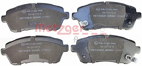 Brake Pad Set, disc brake (1170017)