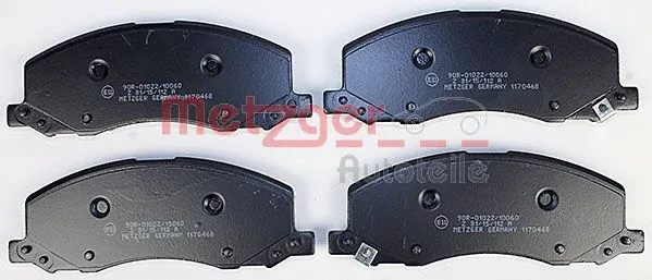 Brake Pad Set, disc brake (1170468)
