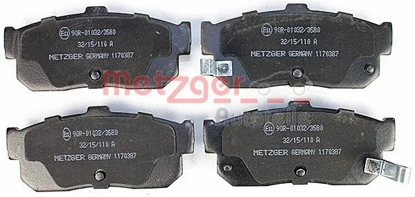 Brake Pad Set, disc brake (1170387)