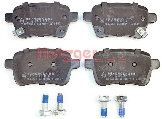 Brake Pad Set, disc brake (1170842)