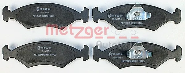 Brake Pad Set, disc brake (1170426)