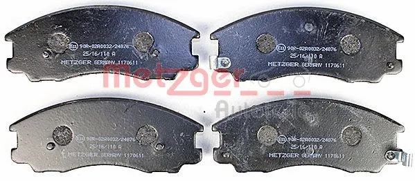 Brake Pad Set, disc brake (1170611)