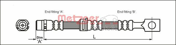 Brake Hose (4112825)