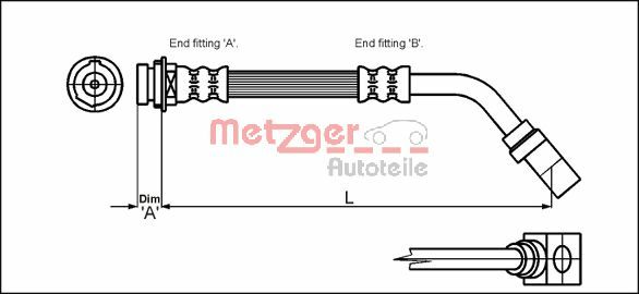 Brake Hose (4114751)