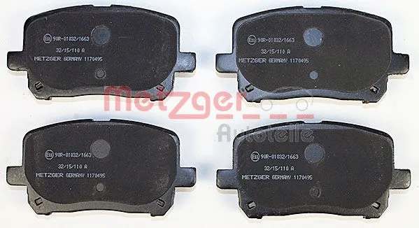 Brake Pad Set, disc brake (1170495)
