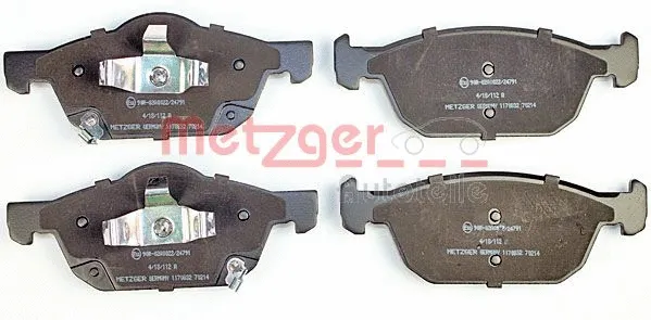 Brake Pad Set, disc brake (1170832)