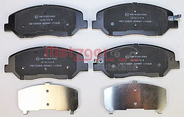 Brake Pad Set, disc brake (1170205)