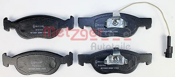Brake Pad Set, disc brake (1170338)