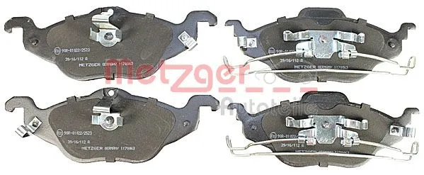 Brake Pad Set, disc brake (1170063)