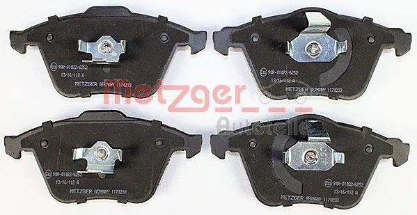 Brake Pad Set, disc brake (1170233)