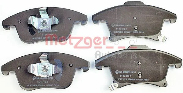 Brake Pad Set, disc brake (1170837)