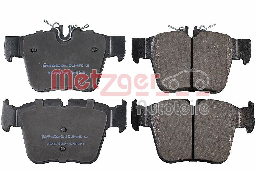 Brake Pad Set, disc brake (1170983)