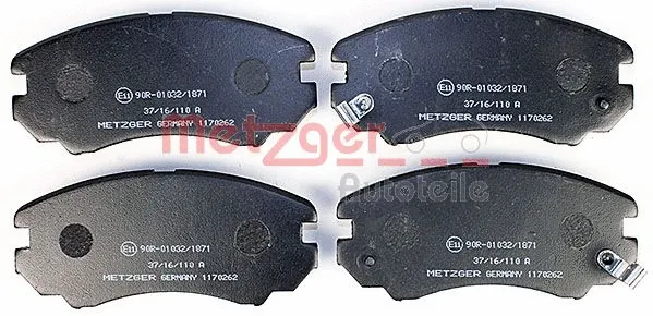 Brake Pad Set, disc brake (1170262)