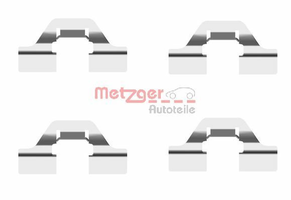 Accessory Kit, disc brake pad (109-1684)
