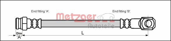 Brake Hose (4114664)