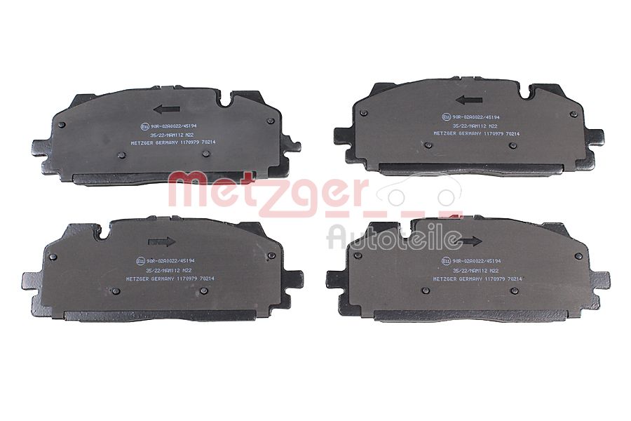 Brake Pad Set, disc brake (1170979)