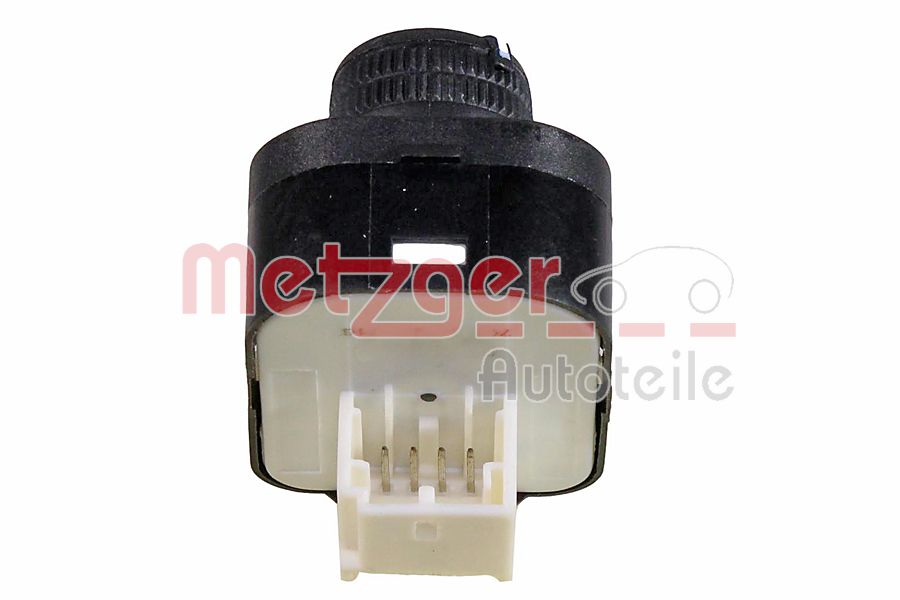 Switch, exterior rearview mirror adjustment