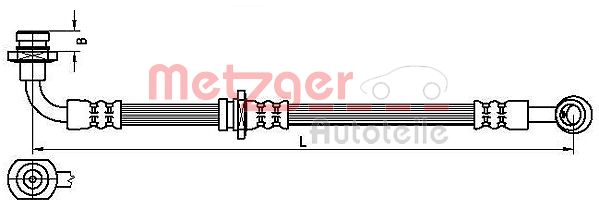 Brake Hose (4110529)